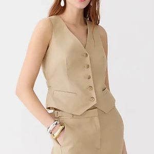 JCrew suit vest